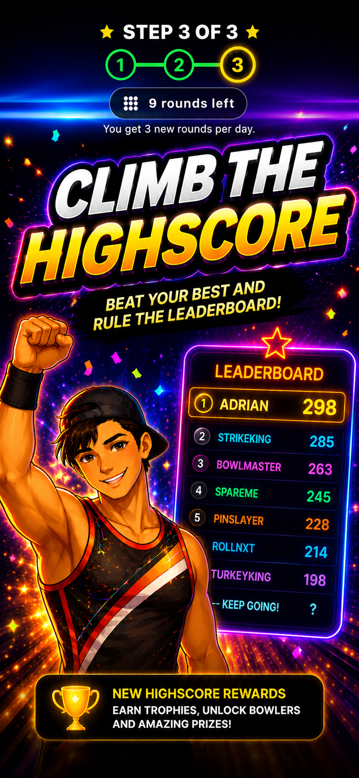 Climb the highscore screenshot